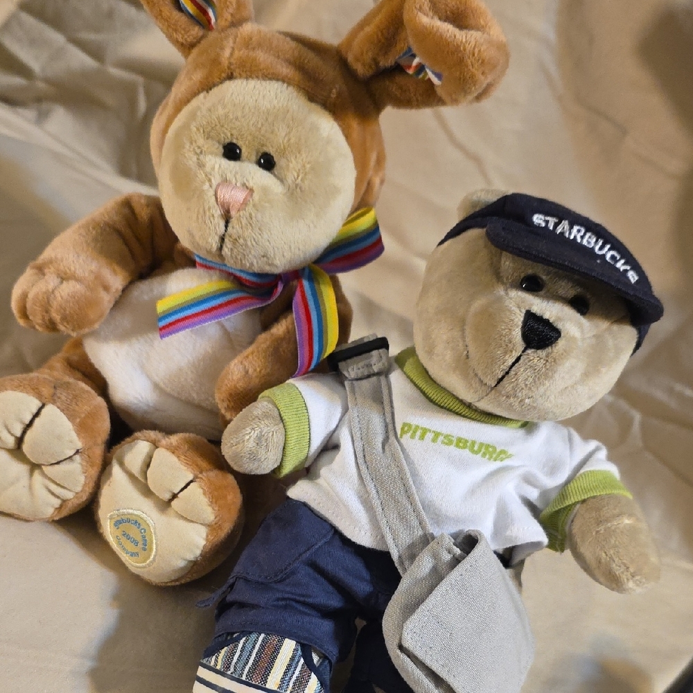 2008 Starbucks Coffee Bearista Bears Bundle